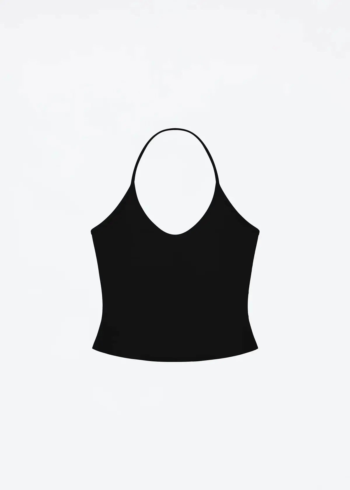 Lace Up Halter Tank And Suspender Long-sleeves Open Back Design For Chic Vibe