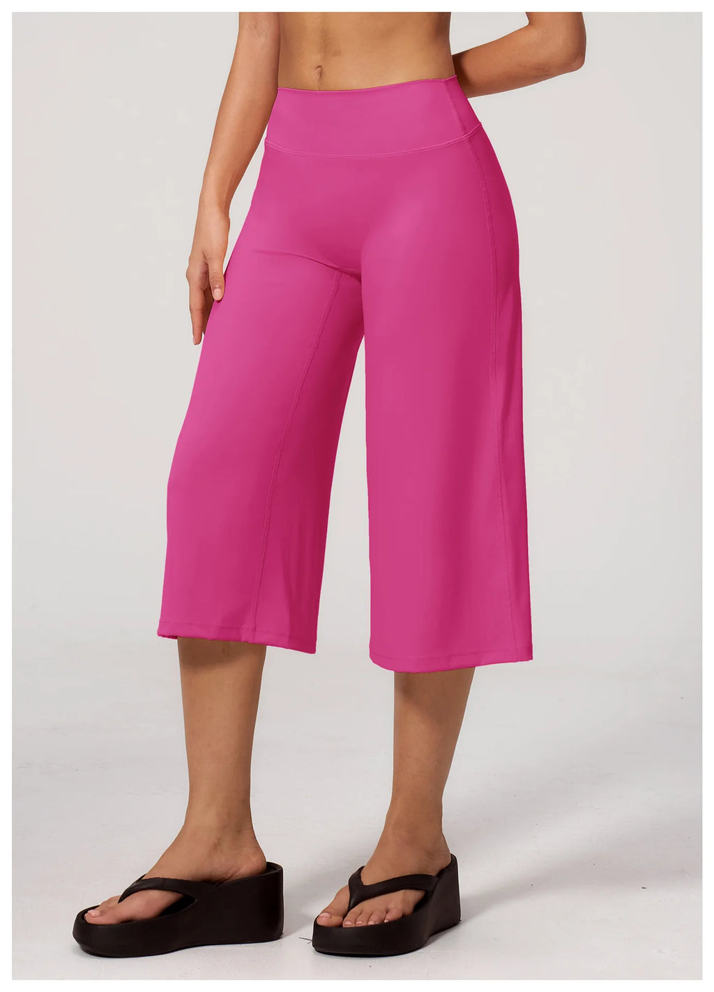 High Waist Wide Leg Yoga Pants For All Day Comfort