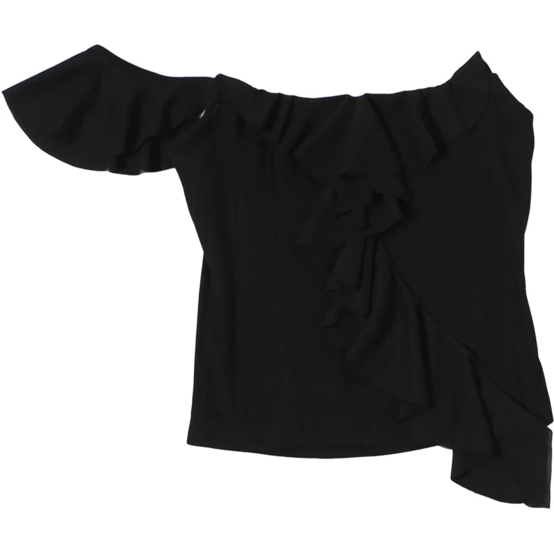 Women’s Ruffle Backless Tank Top
