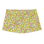 Floral Halter Backless Two Piece Set With Slim Vest And Mini Shorts For Summer