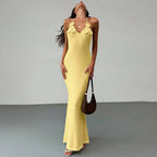 Women Knit Spaghetti Strap Sleeveless