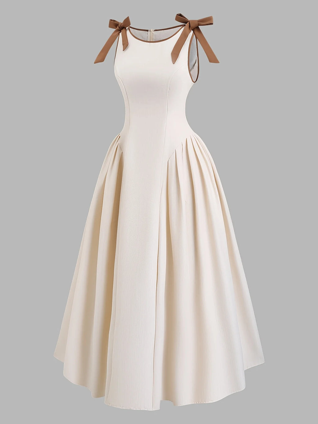 Plus Size Halter Midi Dress