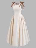 Plus Size Halter Midi Dress