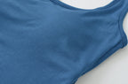 Midnight Y2K Backless Chain Cutout Strapless Tank Top