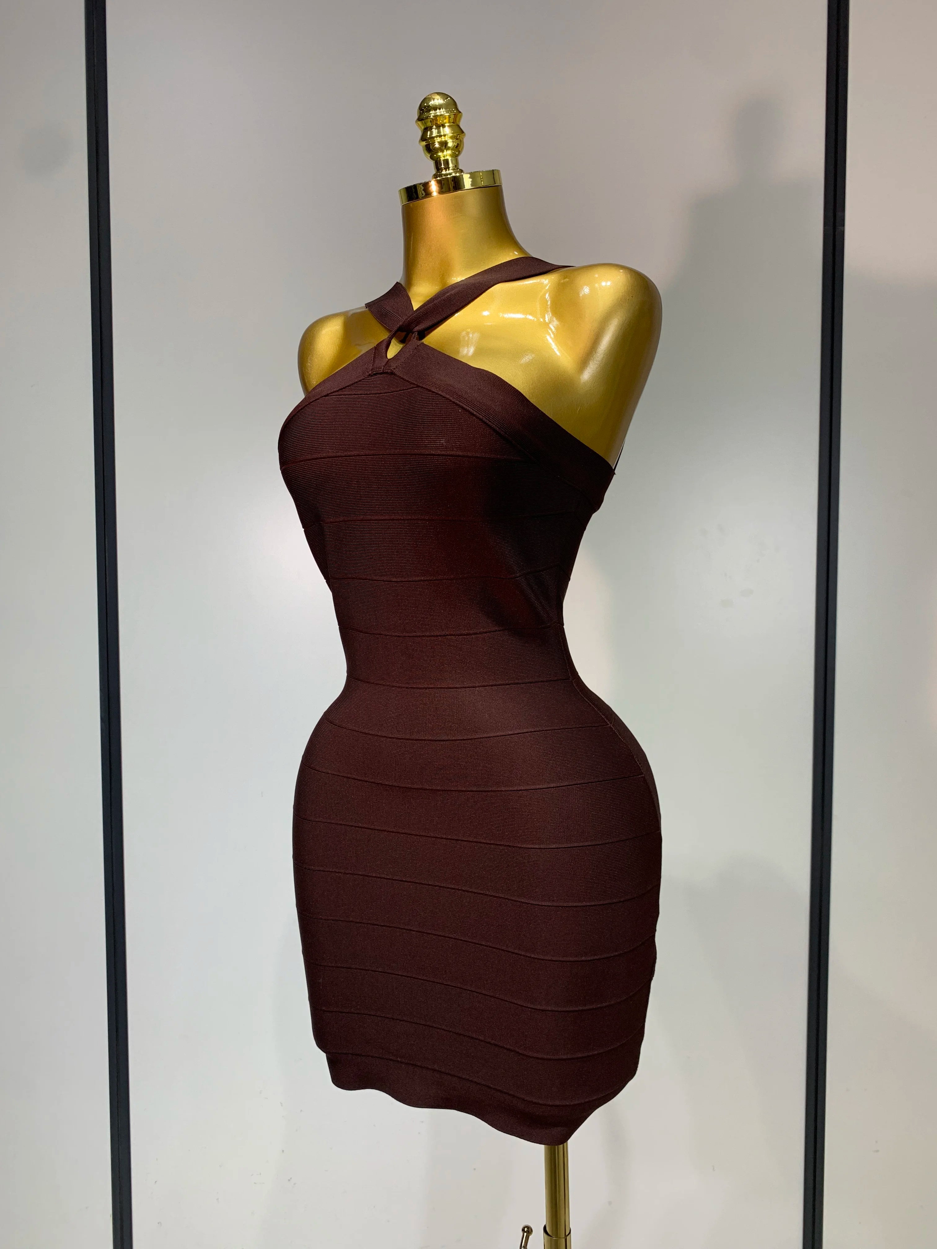 Backless Bodycon Bandage Dress