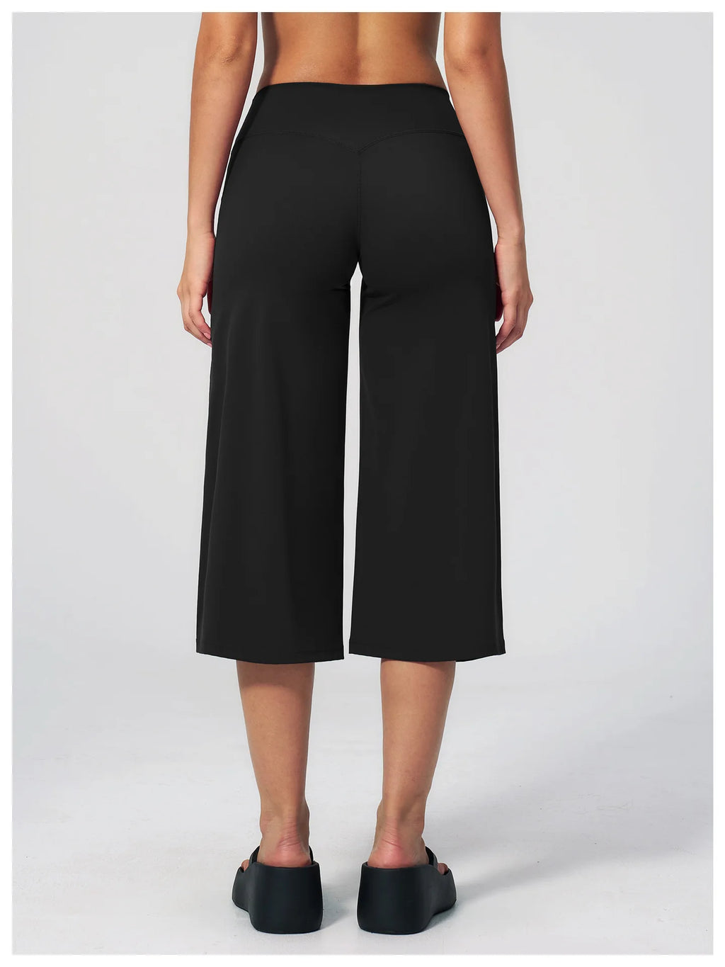 High Waist Wide Leg Yoga Pants For All Day Comfort