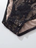 Lace Top With Built In Camisole Vest Backless