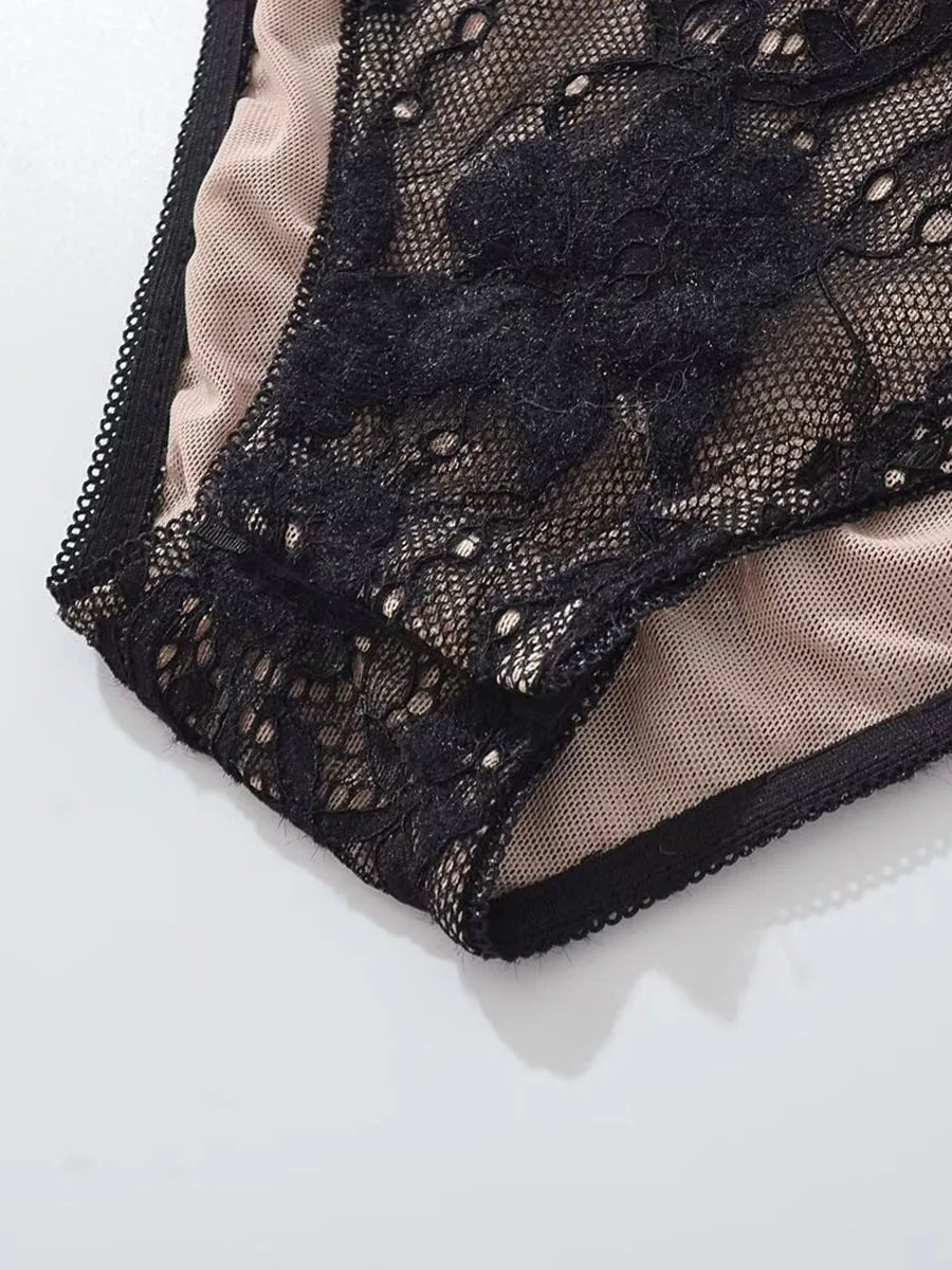 Lace Top With Built In Camisole Vest Backless