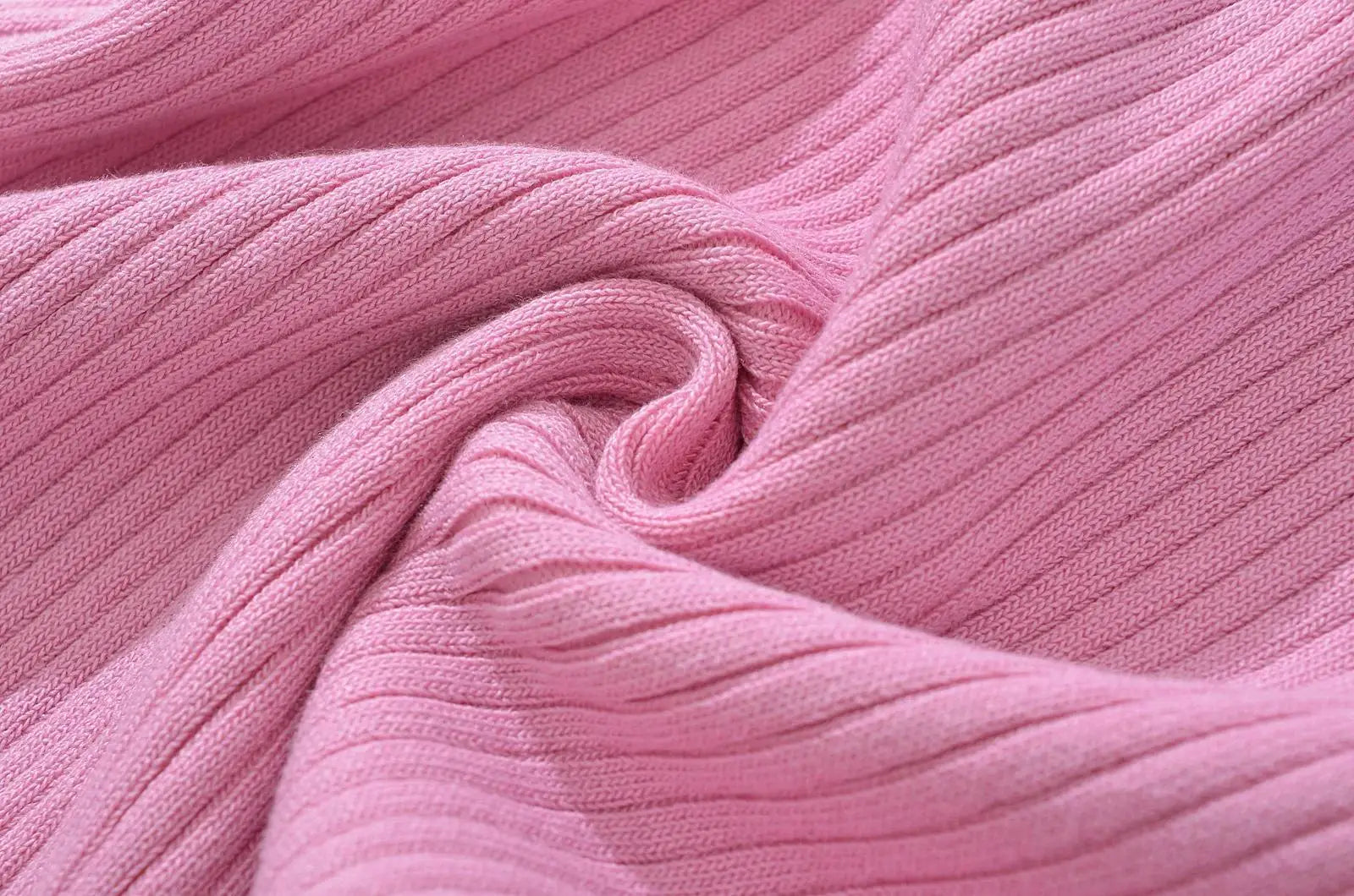 Knit Turn Down Collar Pullover For Women Slim Stretch Short Sleeve Top