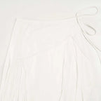 Mood Knit Midi Skirt With Irregular Hem