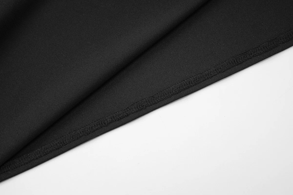 High Neck Hollow Out Bow Top