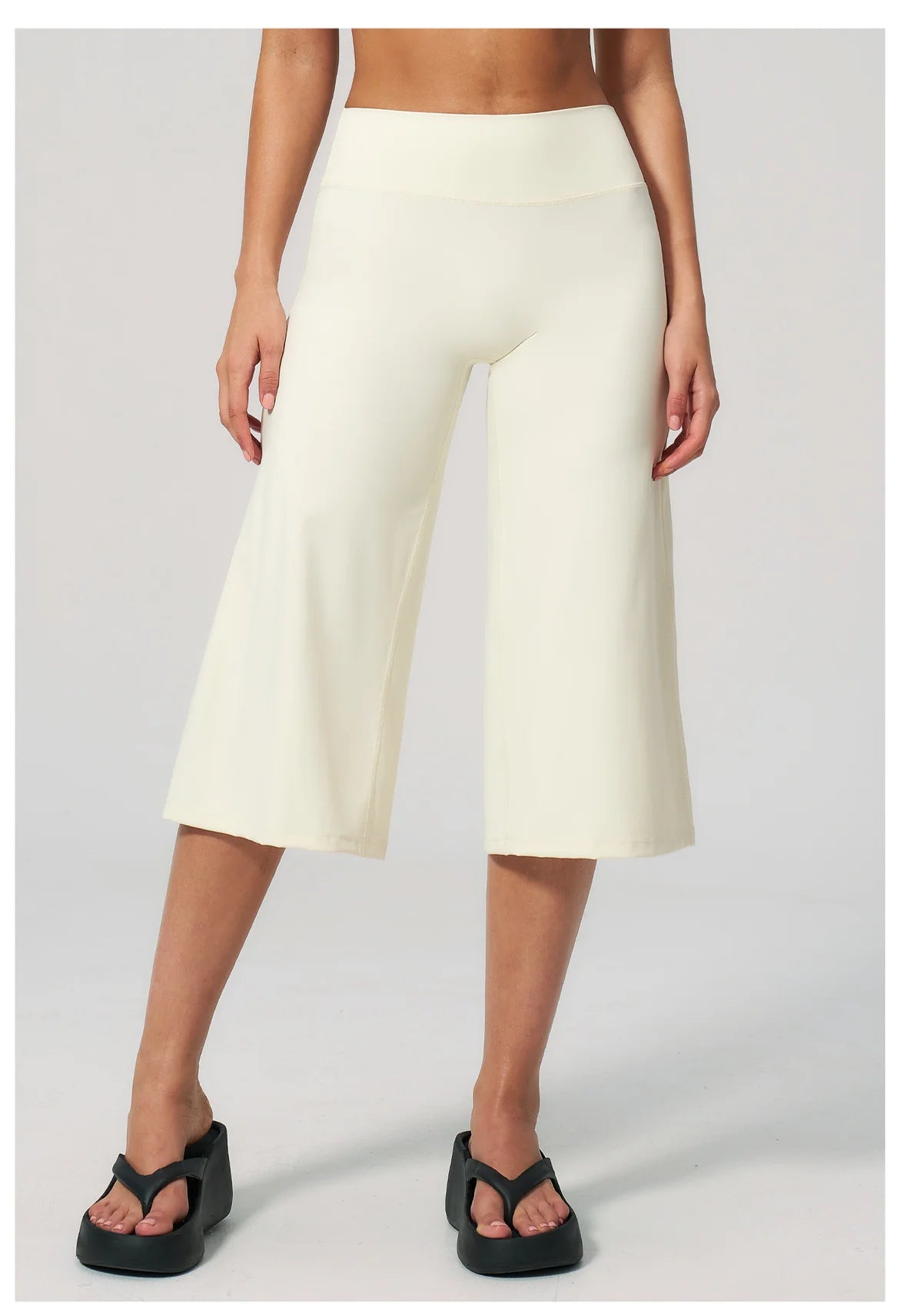 High Waist Wide Leg Yoga Pants For All Day Comfort