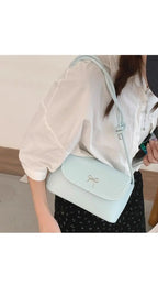 Sweet Harajuku Style Blue Baguette Bag Purse