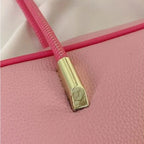PU Pillow Shoulder Bag For Women With Textured Finish Baguette Style