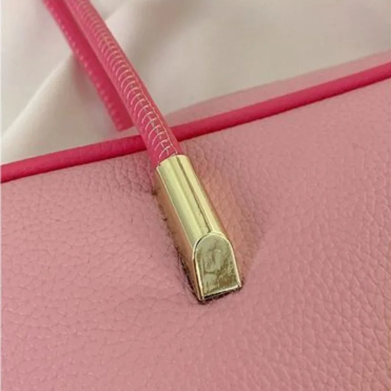 PU Pillow Shoulder Bag For Women With Textured Finish Baguette Style