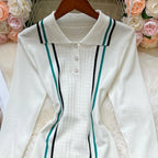 Knit Mini Dress With Ruffles