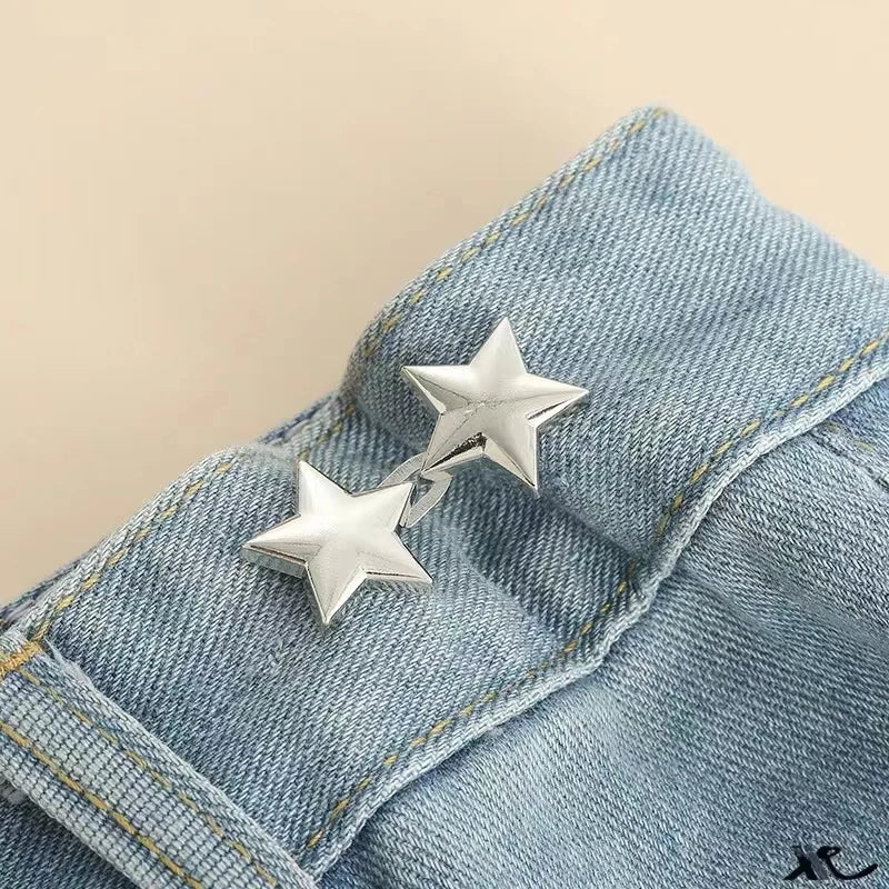 Jeans Fit Adjustable Invisible Waist Buckle Tool For Seamless Secure Midsection Support