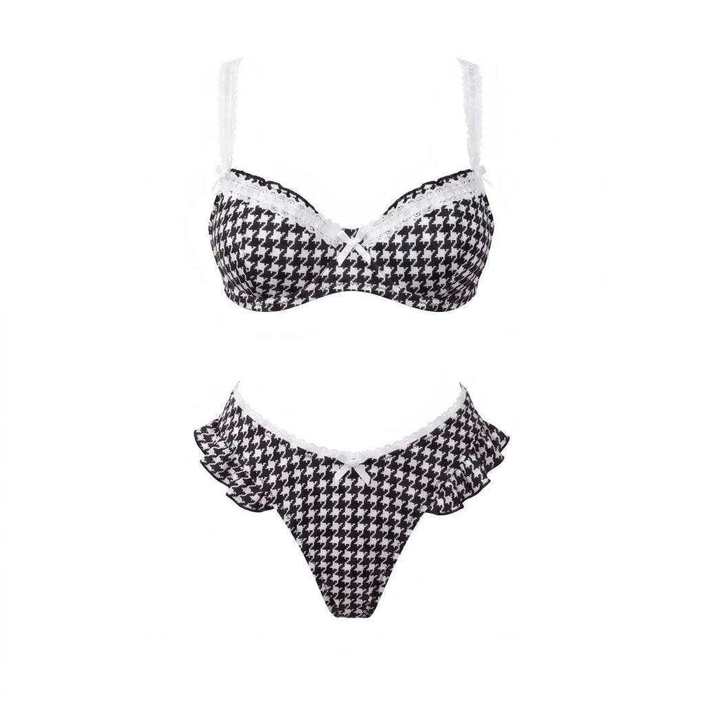 Patchwork Push Up Bikini Set Three Piece Beachwear