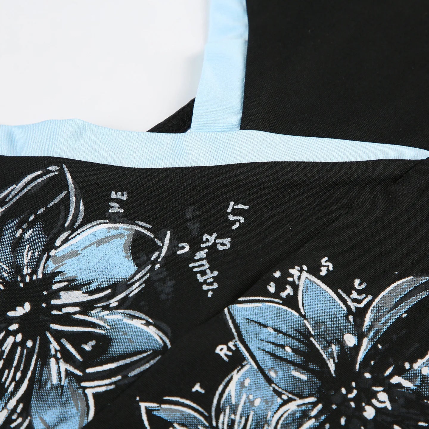 Retro Vintage Floral Camisole With Bold Color Block Strappy Design