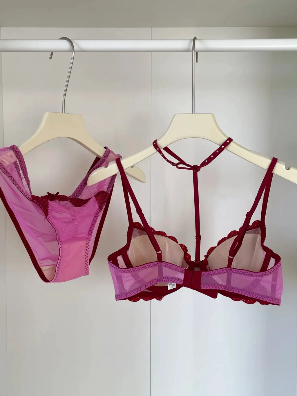 French Embroidered Romance Push Up Bra Set With Steel Ring Delicate Lace And Seductive Coverage