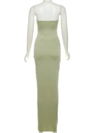 Patchwork Strapless Dress With Ruched Ribbon