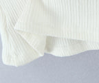 O Neck Slim White Cotton Tee For Women Short Sleeve