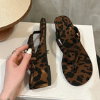 Women Slides With Non Slip Grip Clip Toe Comfort Elevated Street Style