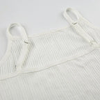 Sultry Suspender Sleep Set With Lightweight Top And Shorts