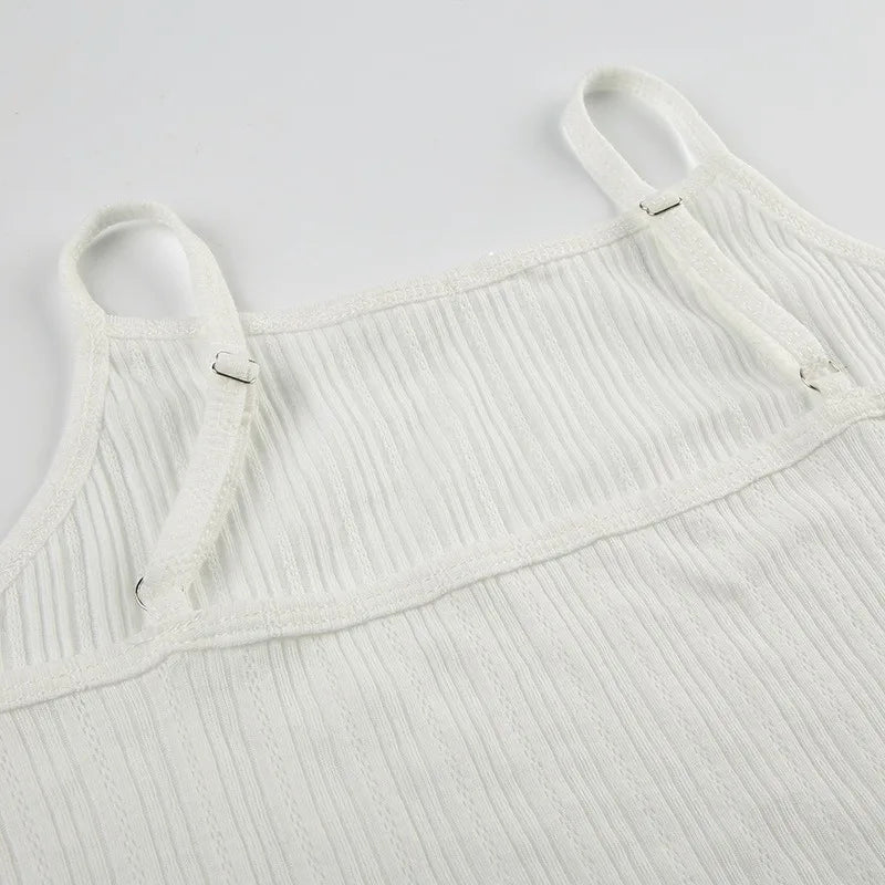 Sultry Suspender Sleep Set With Lightweight Top And Shorts