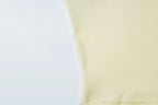 Square Collar Crop Top With Long Flare Sleeves And Button Details