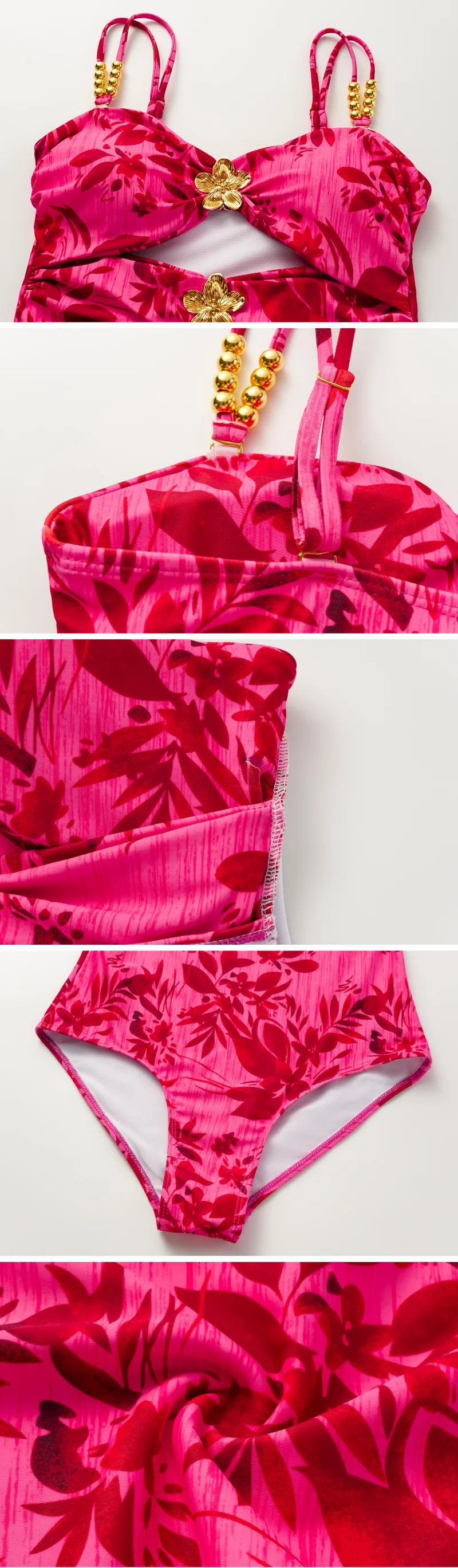 Ruffle Cutout One Piece Swimsuit With Skirt For Fresh Summer Beachwear Vibe