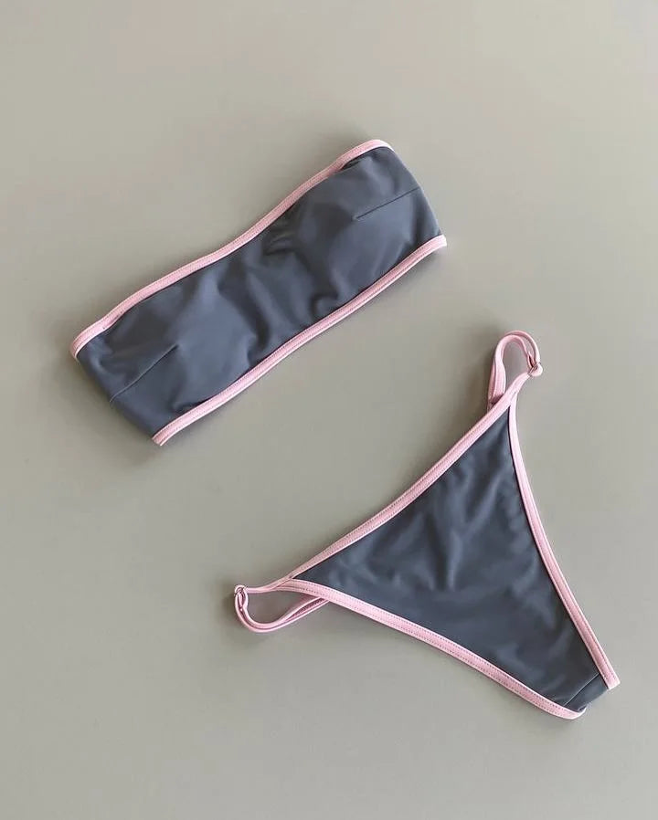 Brazilian Chain Detail Bikini Set