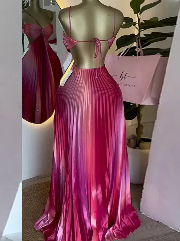 Elegant Dashiki Maxi Dress