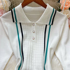 Knit Mini Dress With Ruffles