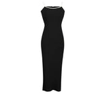 Backless Bodycon Maxi Dress