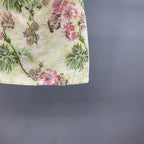 Floral Sequined Mini Skirt With High Waist Glam Inspired Retro Vibe
