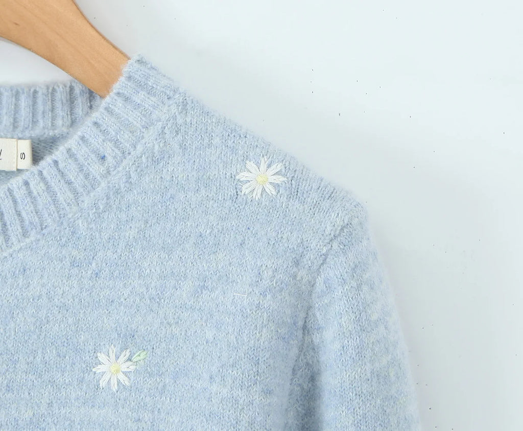 Effortless Embroidered Cardigan For Women