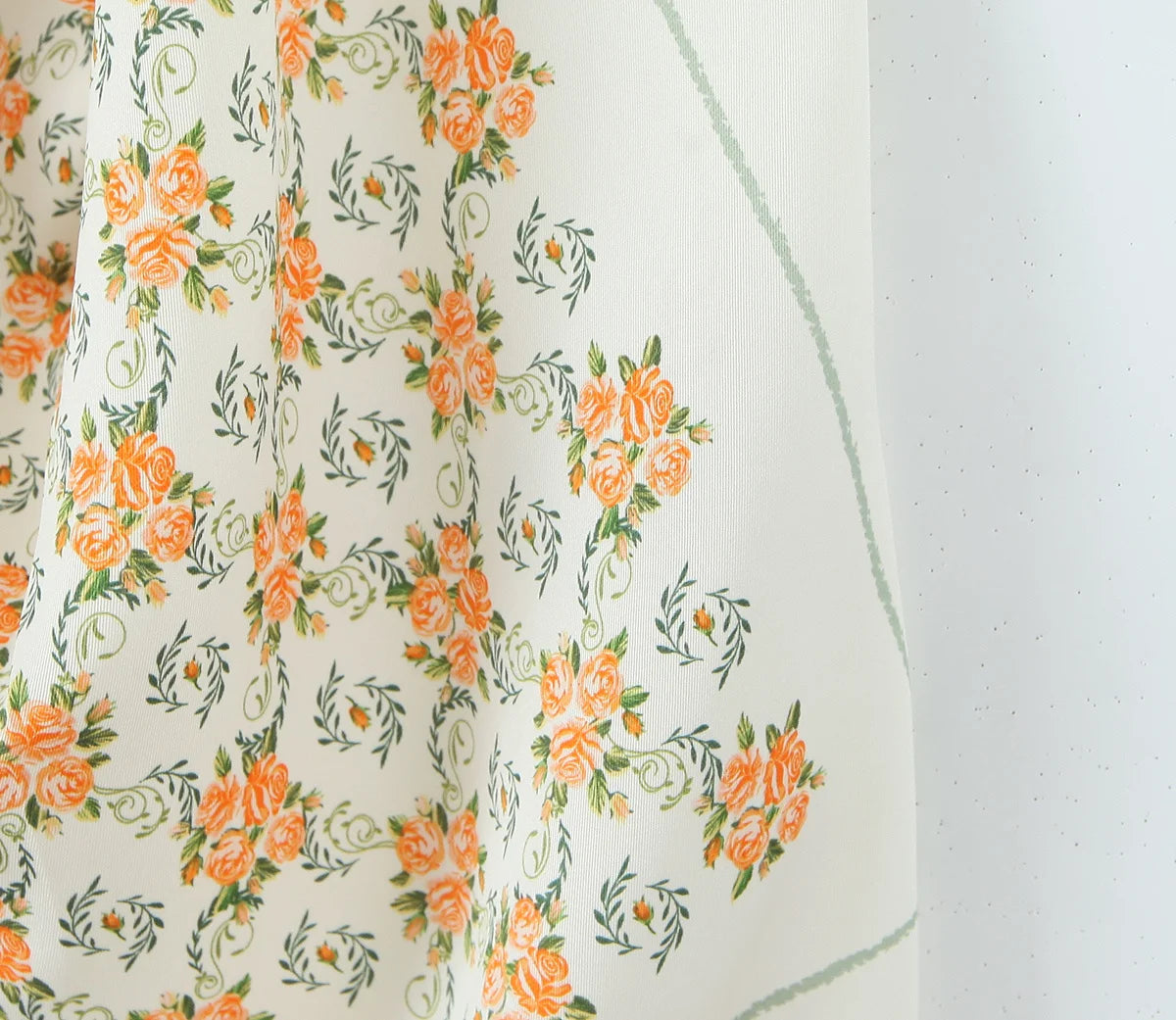 Floral Smocked Backless Halter Blouse Chic Top
