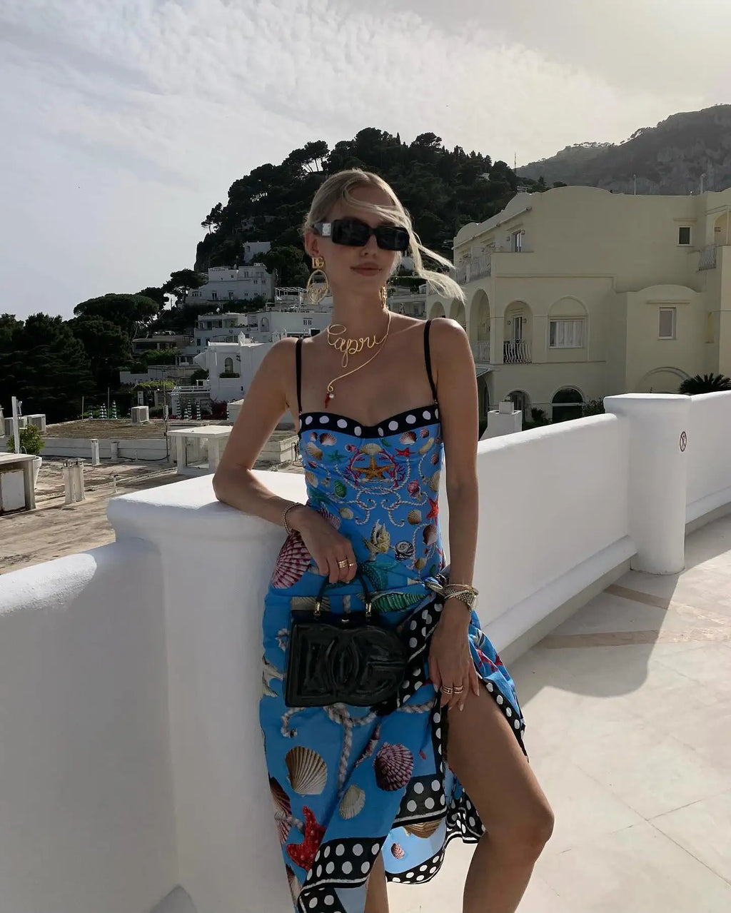 Playful Print Underwire One Piece Swimsuit With Skirt For Beach Summer Fun