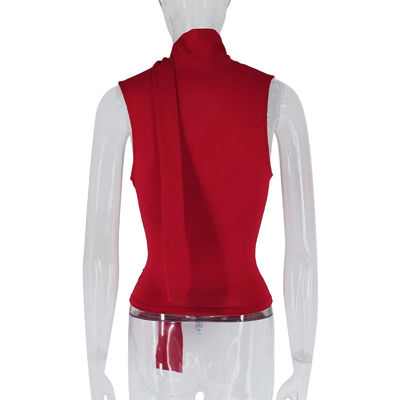 Tank Top For Women V Neck Sleeveless Knit