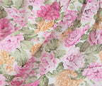 Floral Print Chiffon Sexy Backless Slim Super Short Lace Camis Top