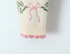 Women Sweater Cardigan Lovely Short Embroidered Sweaters O Neck Knitted Jumpers