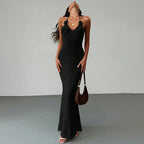Women Knit Spaghetti Strap Sleeveless