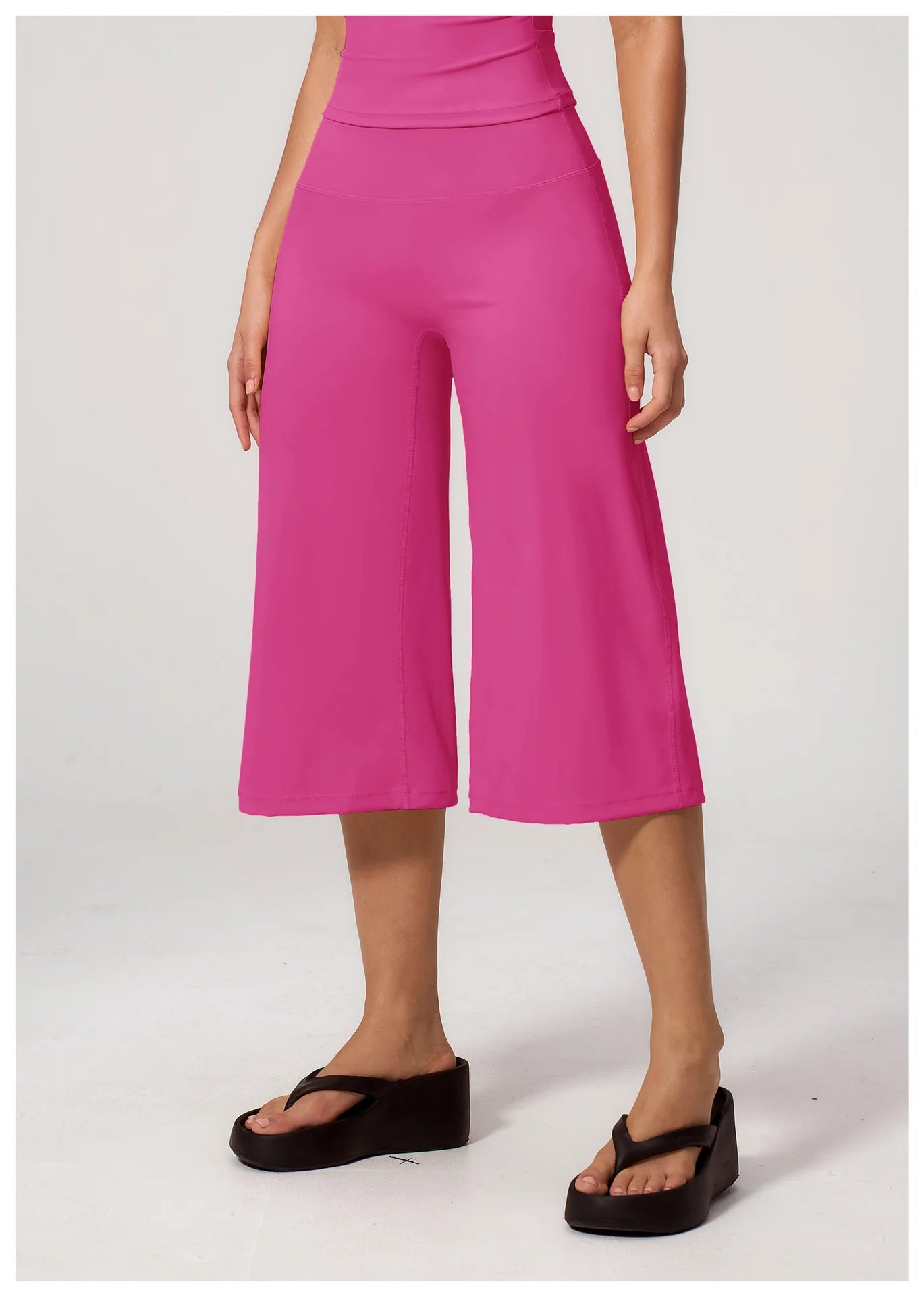 High Waist Wide Leg Yoga Pants For All Day Comfort
