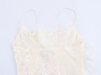 Sequin Backless Mini Slip Dress