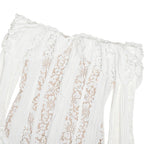 Lace Evening Dress Sleeve Elegant Party Gown