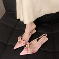 Elegant Floral Summer Sandals With Low Heel And Belt Strap