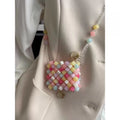 Playful Transparent Jelly Crossbody Bag Pink With Tiny Coin Pouch And Delicate Vibe