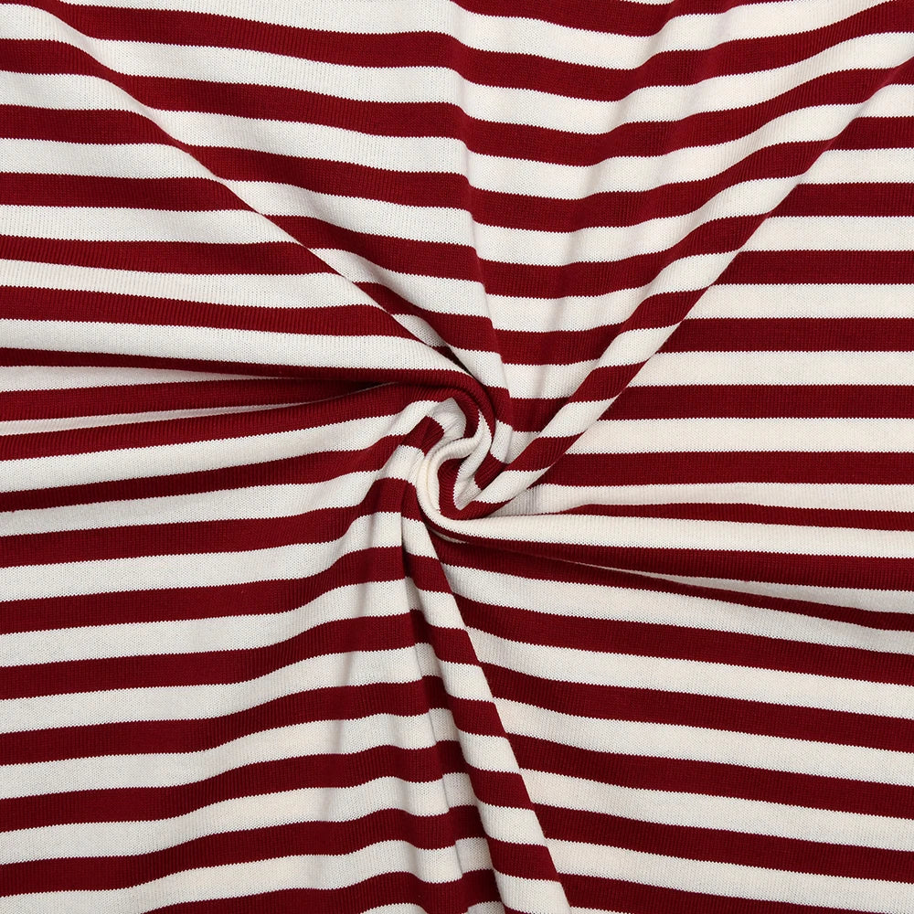 Stripe Patchwork Long Sleeve Tee for Casual Streetwear and Everyday