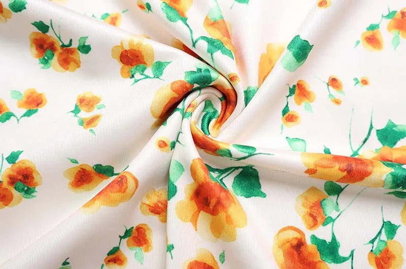 Floral Suspender Dress With Strapless